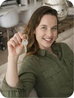 Happy tenant