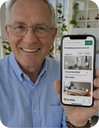 Happy tenant
