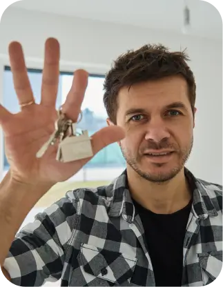 Happy tenant
